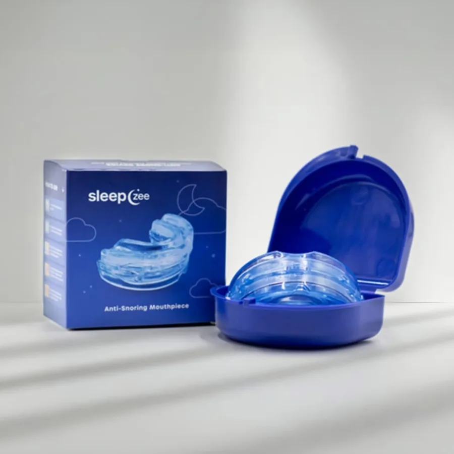 SleepZee mouthpiece with storage case